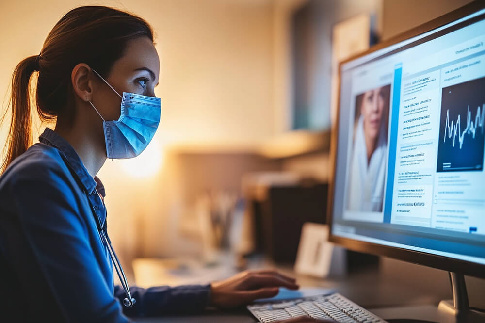Medic avand consultatie online