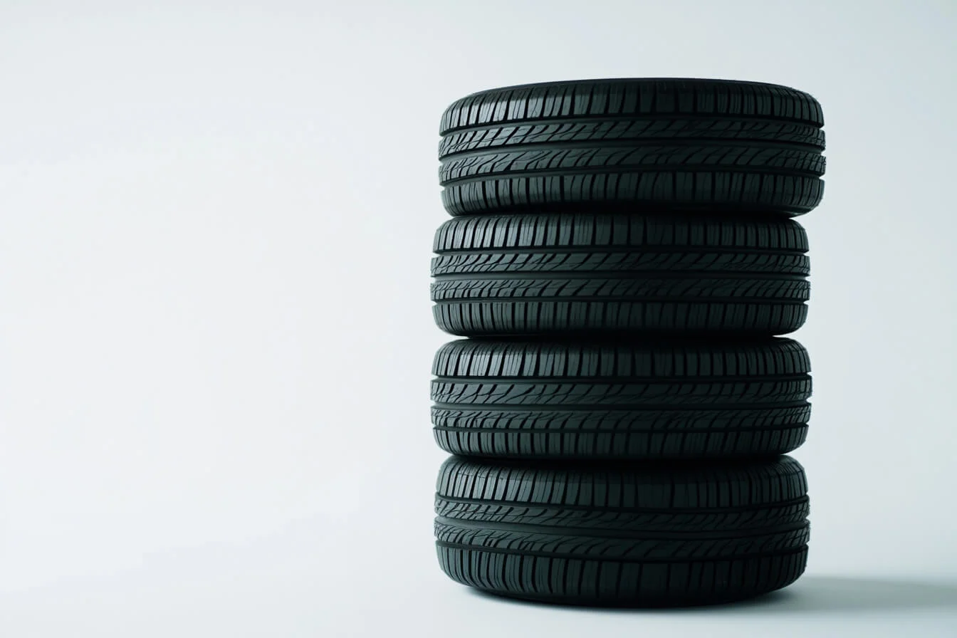Un set de patru cauciucuri