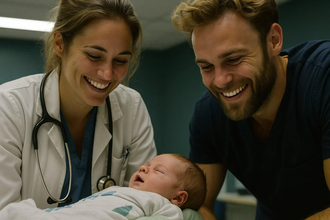 Bebelus la control de rutina