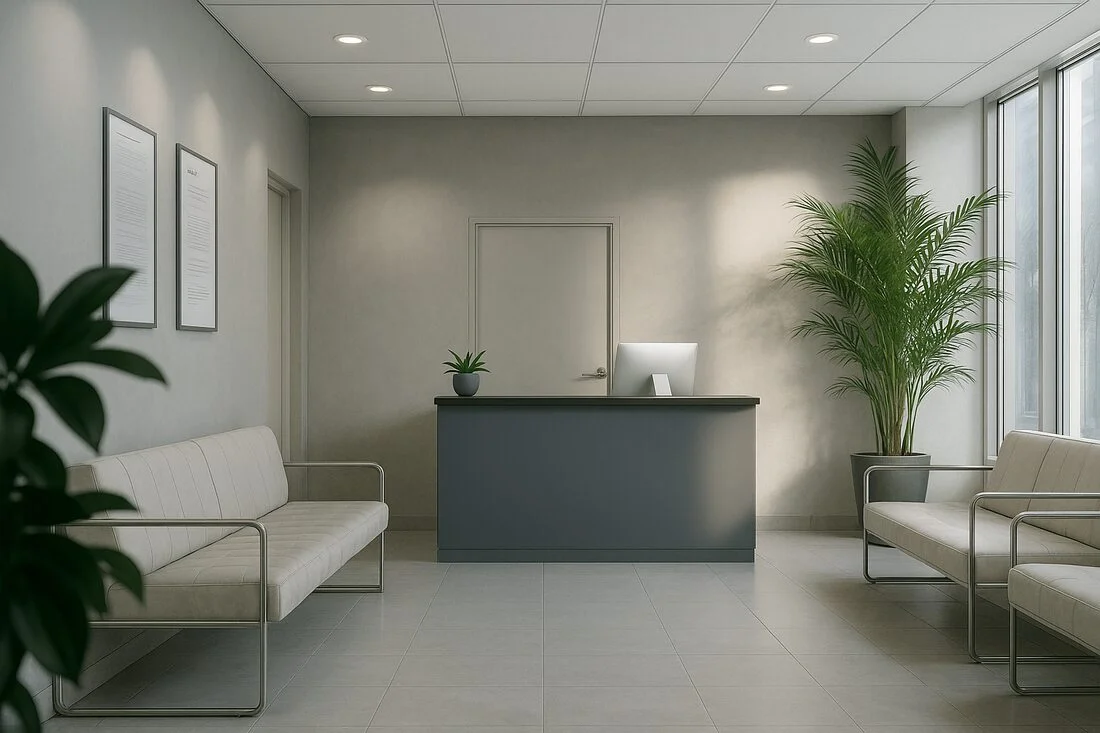 Sala de asteptare clinica