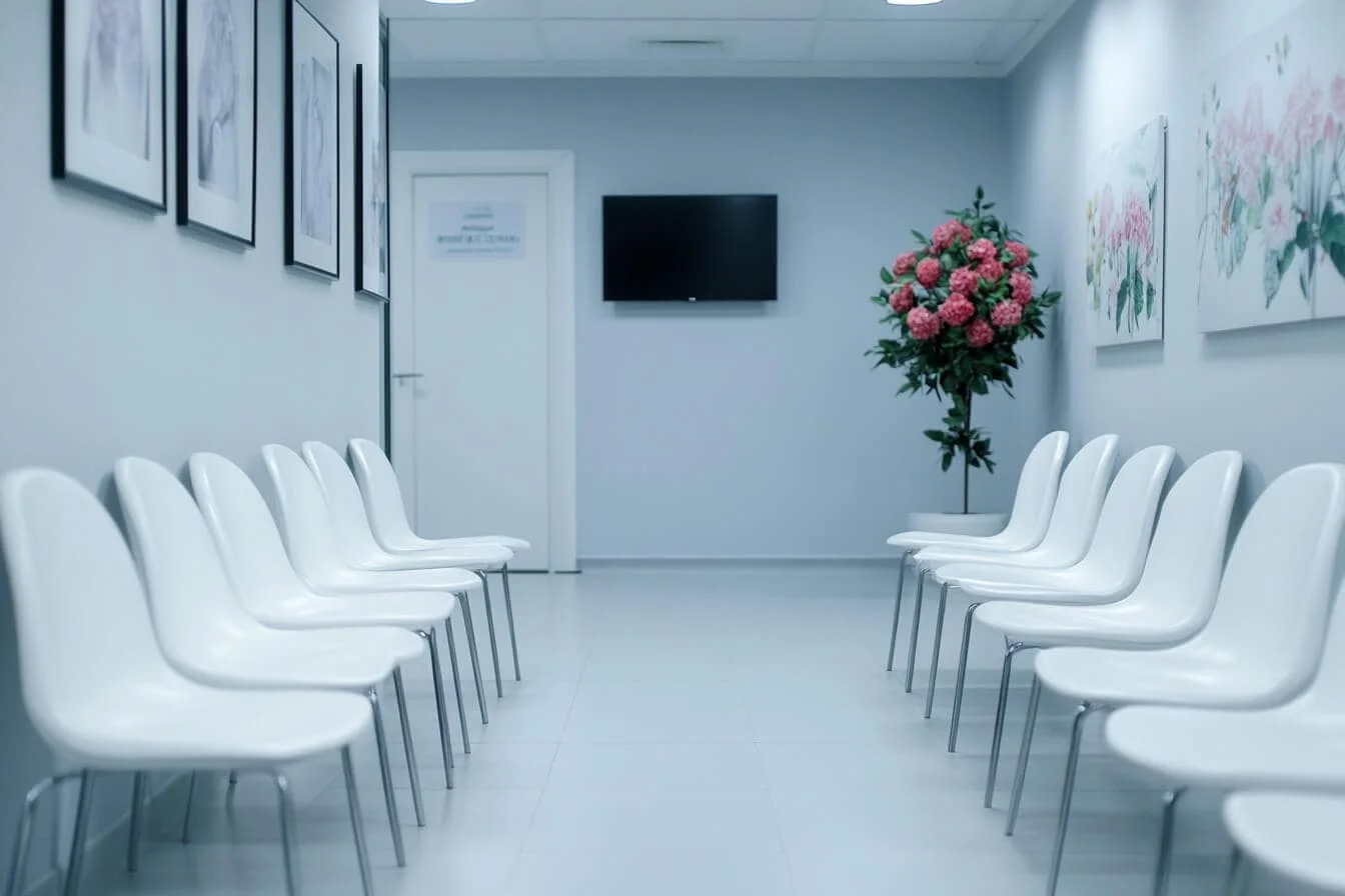 O sala de asteptare spital