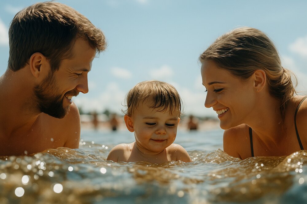 O familie la mare