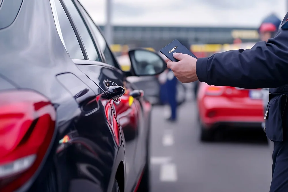 Inmanarea pasaportului la vama