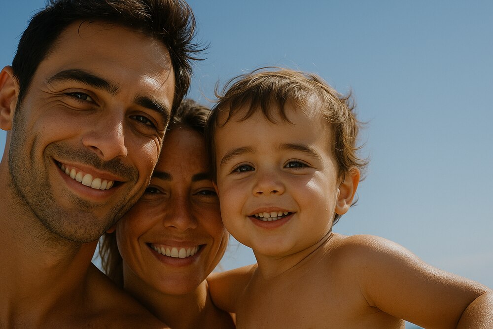 O poza de familie